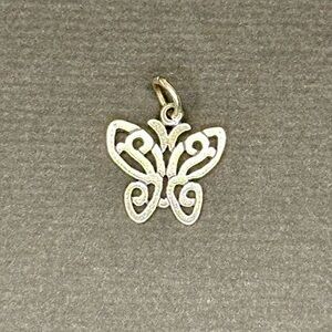 James Avery Retired Open Lace Wing Butterfly Charm